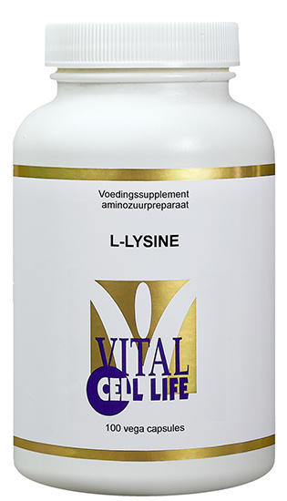 Vital Cell Life Vital Cell Life L-Lysin 400 mg (100 Caps)