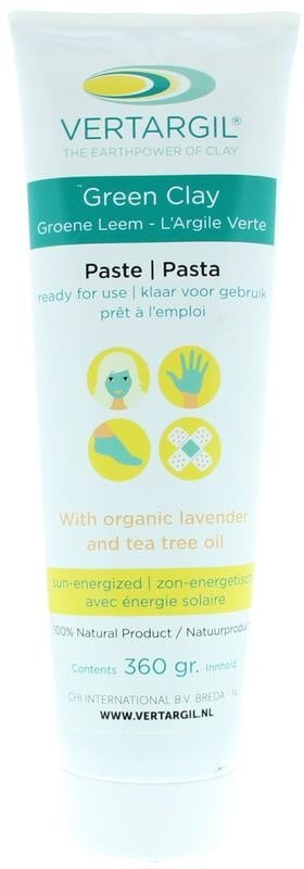 Vertargil Grüne Tonpaste in Tube (360 gr)