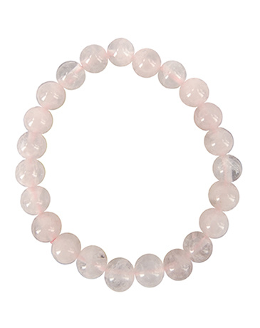 Ruben Robijn Perlenarmband rosa Quarz 8 mm (1 Stück)