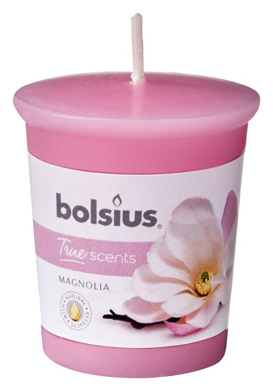 Bolsius Votiv 53/45 Runde echte Düfte Magnolie 1 Stck