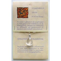 Steengoed Sternzeichen Stein Anhänger Löwe (1 Stück)