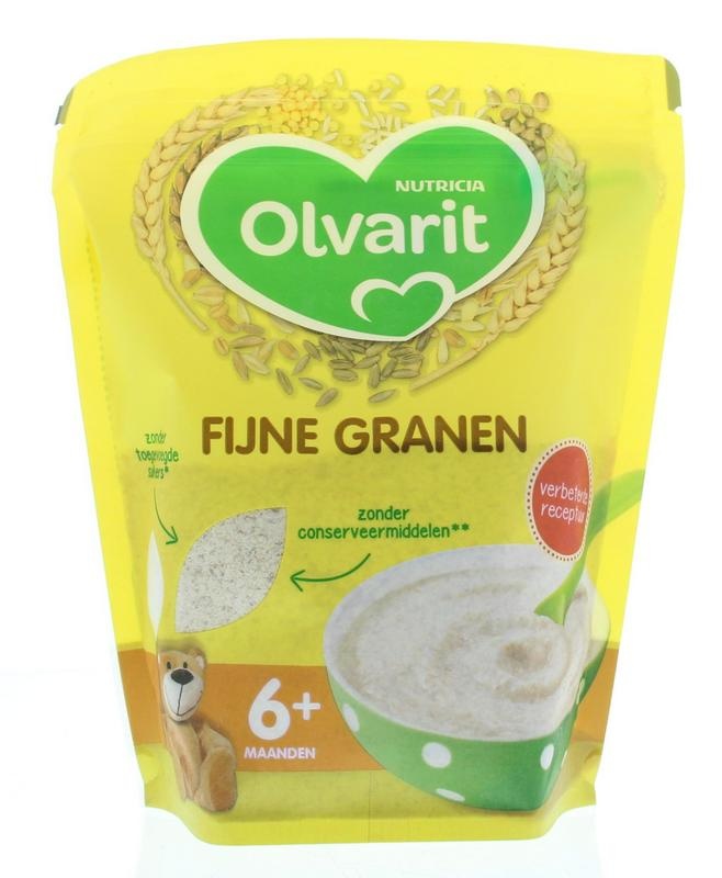 Olvarit Frühstücksbrei feine Körner 6+ Monate (200 gr)