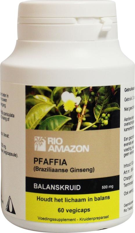 RIO RIO Pfaffia Balance Kräuter Monatspackung (60 Caps)