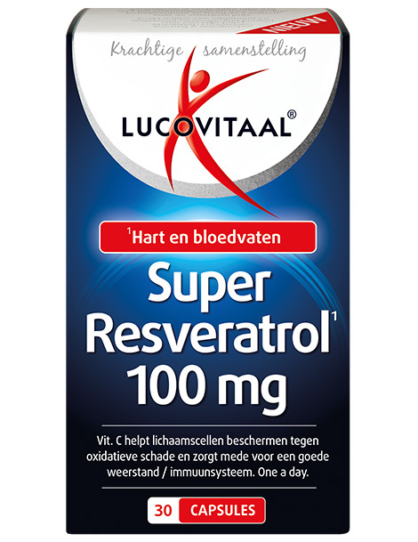 Lucovitaal Super-ResveratRol (30 Caps)