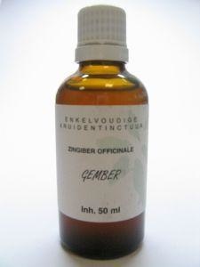 Natura Sanat Zingiber officinalis rhiz / Ingwertinktur bio (50 Ml)