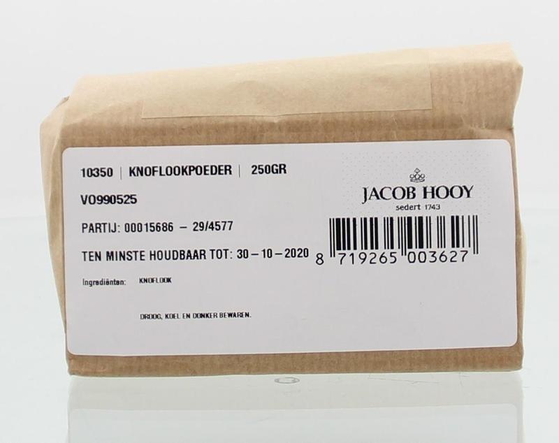 Jacob Hooy Knoblauchpulver (250 gr)