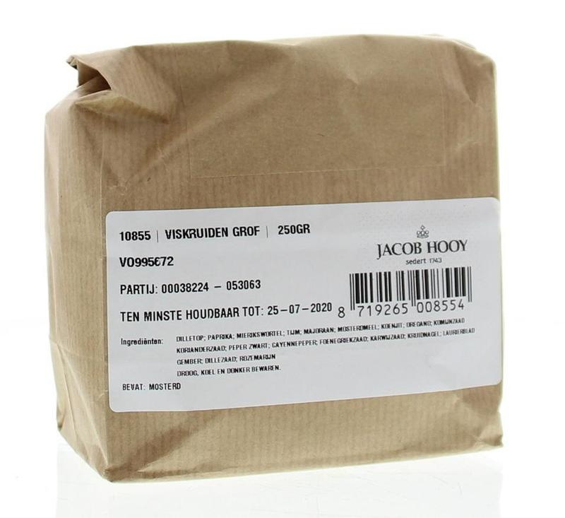Jacob Hooy Fischgewürz grob (250 gr)
