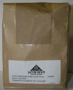 Jacob Hooy Birkenblatt (250 gr)