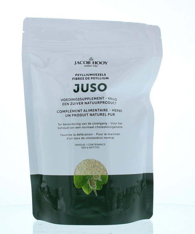 Jacob Hooy Juso-Flohsamen-Hilfsfasern (300 gr)