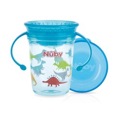 Nuby Wunderbecher 240 ml aqua 6 Monate+ (1 Stück)