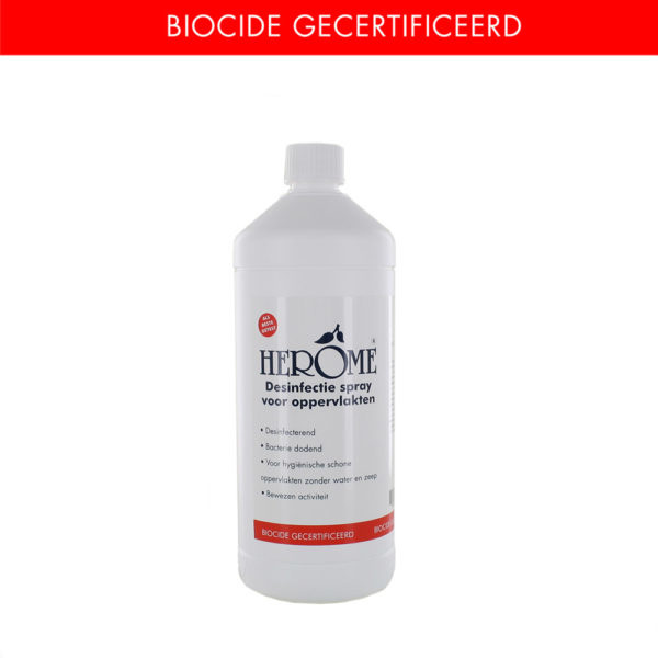 Herome Direktdesinfektion nachfüllbar mit Ventilkappe (1 Liter)