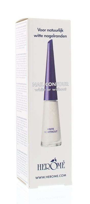 Herome Herome Perfekte Nagelkontur weiß oder ohne (10 ml)