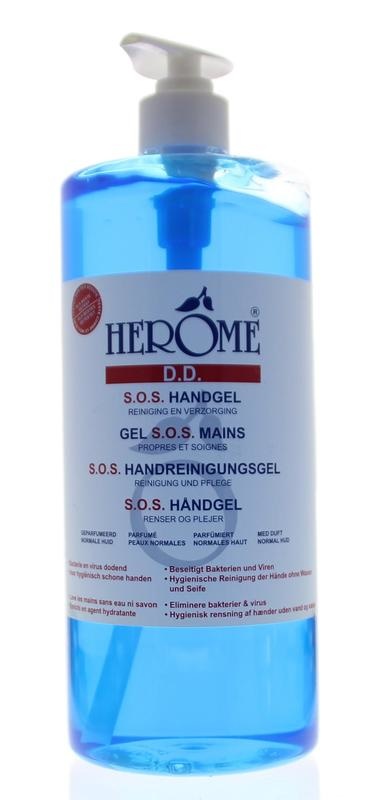 Herome Herome Direkt desinfizierendes SOS-Handgel (1 Liter)