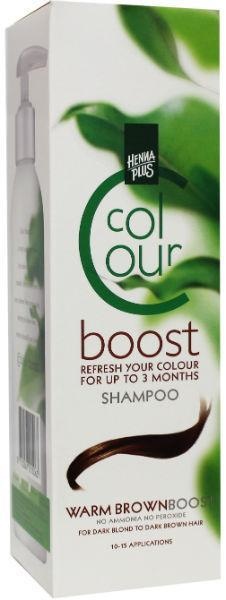 Henna Plus Farbboost warmes Braun (200 Ml)