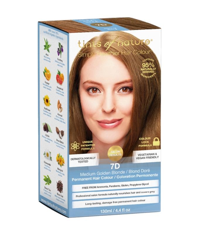 Tints Of Nature 7D goldblond mittel (1 Set)