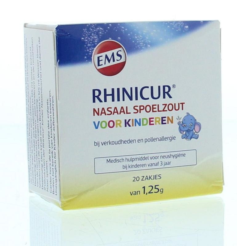 Rhinicur Nasenspülsalz Kinderbeutel (20 Stück)