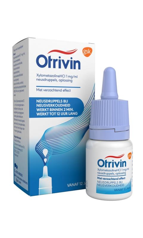 Otrivin Otrivin Tropfen 1 mg Weichmacher (10 Ml)
