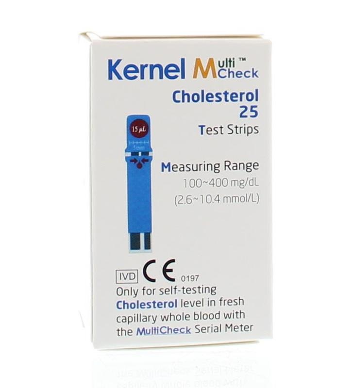 Testjezelf.nu Multicheck Cholesterinstreifen (25 Stück)