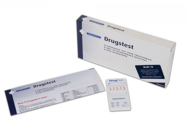 Testjezelf.nu Testjezelf.nu Multidrogentest 10 Urinbecher (1 Stück)