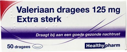 Healthypharm Baldrian extra stark 125 mg (50 Dragees)