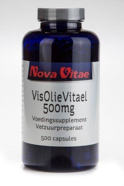 Nova Vitae Nova Vitae Fischöl Vital 500 mg (Lachsöl) (500 Kapseln)