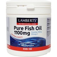 Lamberts Lamberts Reines Fischöl 1100 mg Omega 3 (180 Kapseln)