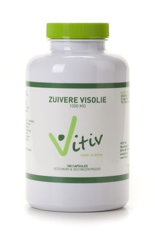 Vitiv Vitiv Reines Fischöl 1000 mg (180 Kapseln)