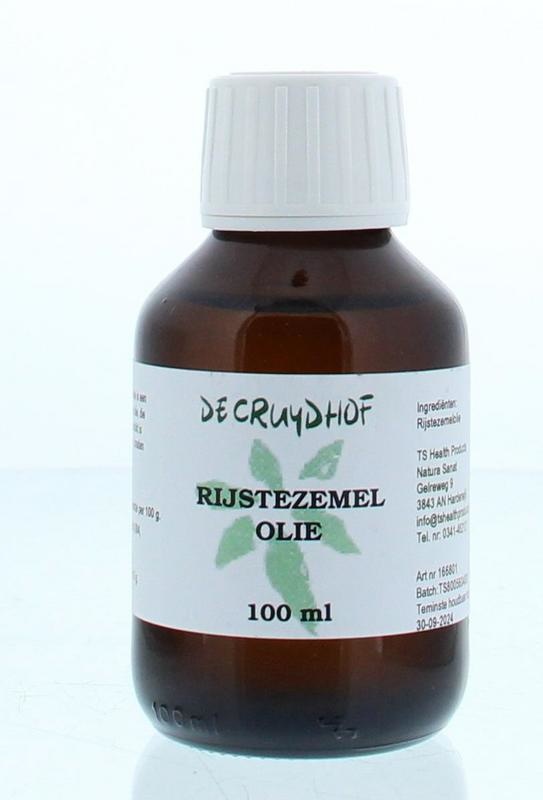 Cruydhof Cruydhof Reiskleieöl (100 ml)