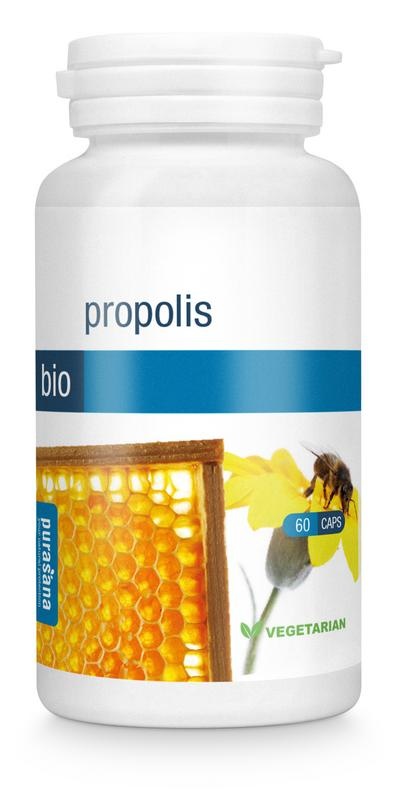 Purasana Purasana Propolis bio (60 vegetarische Kapseln)