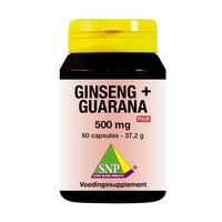 SNP SNP Ginseng Guarana 500mg pur (60 Kapseln)