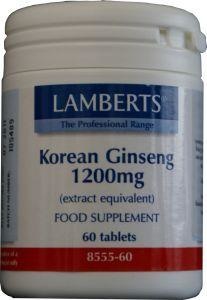 Lamberts Lamberts Koreanischer Ginseng 1200 mg (60 Tabletten)