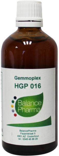 Balance Pharma Balance Pharma HGP016 Gemmoplex-Pankreas (100 Ml)