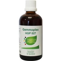 Balance Pharma Balance Pharma HGP027 Gemmoplex GeriatRolymphe (100 Ml)