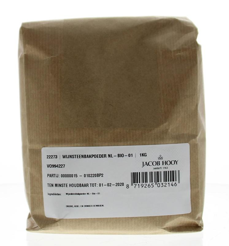 Jacob Hooy Jacob Hooy Weinstein-Backpulver (1 kg)