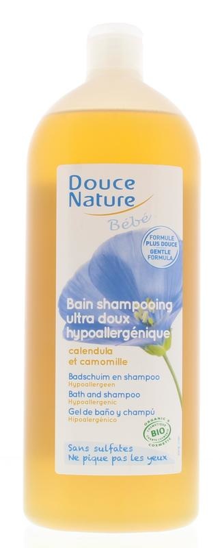 Douce Nature Douce Nature Baby Badeschaum & Shampoo Bio (1 Liter)