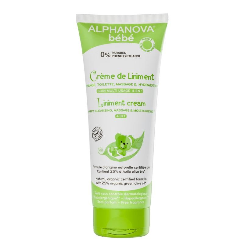 Alphanova Baby Alphanova Baby EinreibungsCreme 4 in 1 (200 Ml)