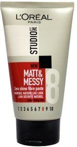 Loreal Loreal Studio Line Matt & Messy Shine Free Faserpaste (150 ml)