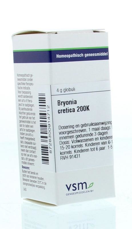 VSM VSM Bryonia cretica (alba) 200K (4 g)