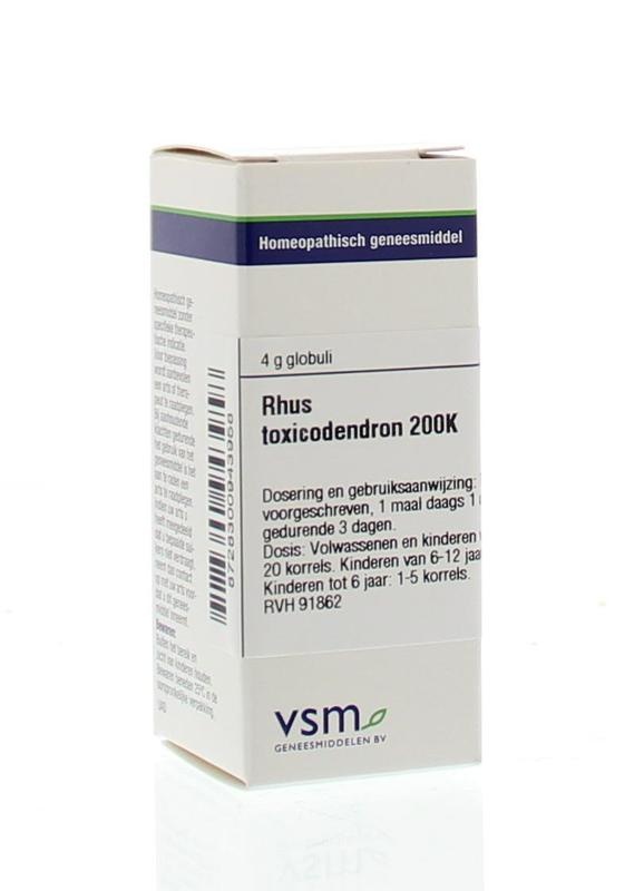 VSM VSM Rhus toxicodendron 200K (4 gr)