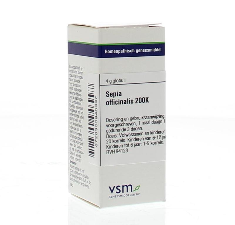 VSM VSM Sepia officinalis 200K (4 g)