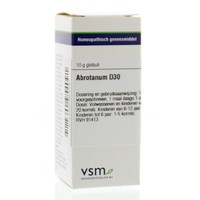 VSM VSM Abrotanum D30 (10 gr)