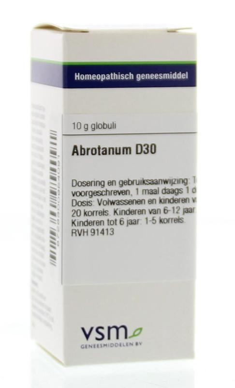 VSM VSM Abrotanum D30 (10 gr)