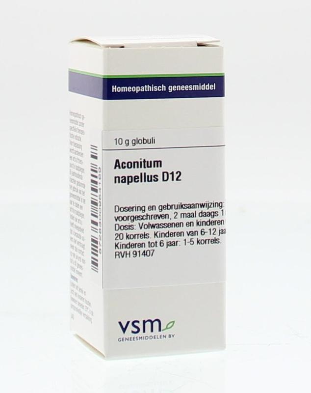 VSM VSM Aconitum napellus D12 (10 g)