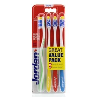 Jordan Jordan Zahnbürste totalclean soft (4 Stück)