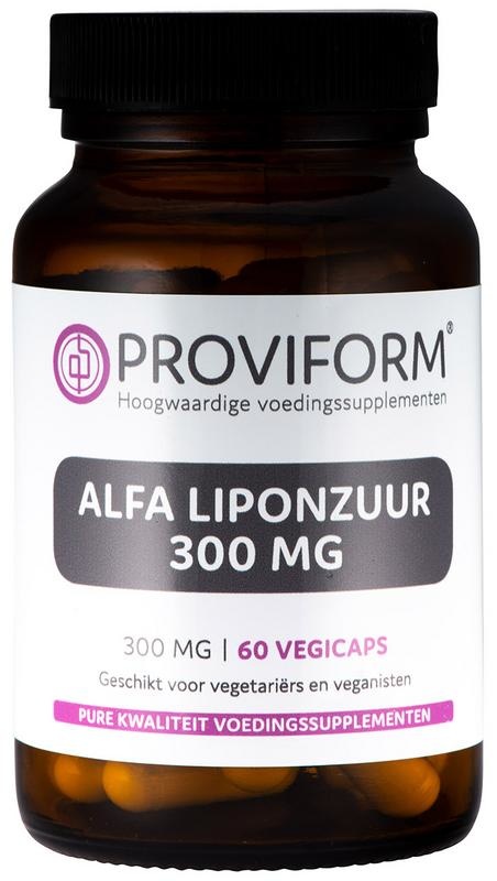 Proviform Proviform Alpha-Liponsäure 300 mg (60 vegetarische Kapseln)