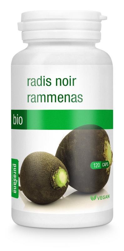 Purasana Purasana Schwarzer Rettich vegan bio (120 VCaps)