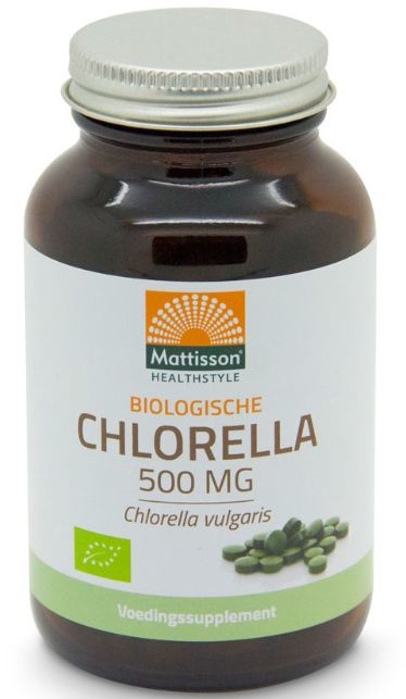 Mattisson Mattisson Chlorella 500 mg Bio (240 Tabletten)
