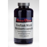 Nova Vitae Nova Vitae Knoblauch Mistel Weißdorn (1000 Caps)