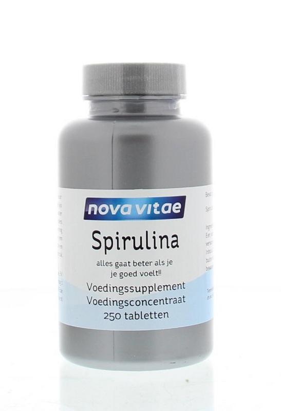 Nova Vitae Nova Vitae Spirulina (250 Tab)