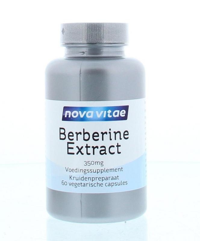 Nova Vitae Nova Vitae Berberin-HCl-Extrakt 350 mg (60 vegetarische Kapseln)